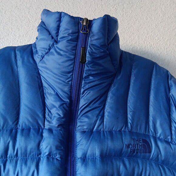 The North Face Thunder Down 600 Jacket Size Medium Blue Women's Insulated - Picture 2 of 7